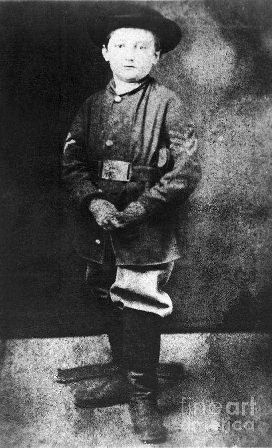 Youngest Soldier In U.s. Civil War Photograph by Bettmann