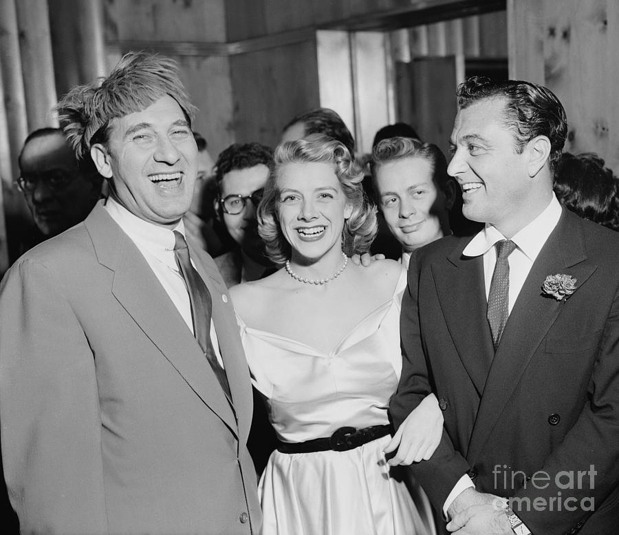 Youngman, Clooney, & Martin On The Town Photograph by Cbs Photo Archive
