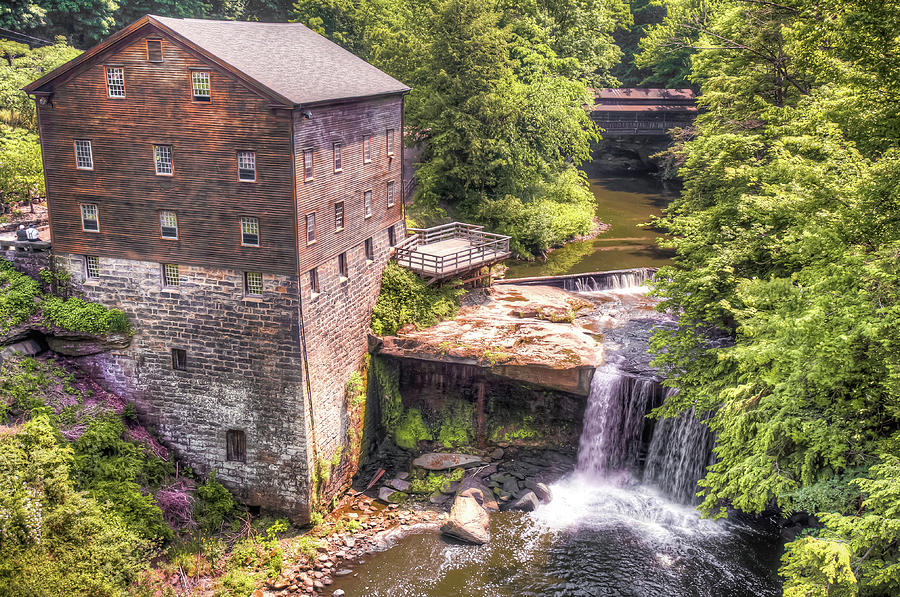 Youngstown Ohio Lantermans Mill Photograph by Gregory Ballos