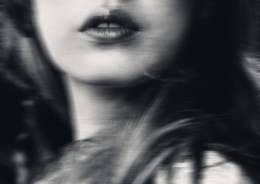 Your Lips Making Everything Strange Photograph by Kahar Lagaa
