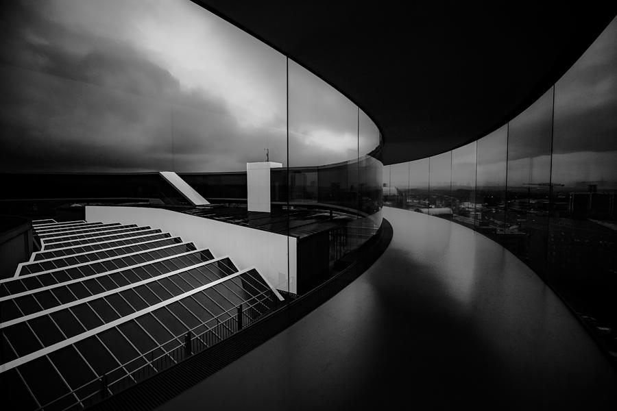 Architecture Photograph - Your Rainbow In Black&white by Inge Schuster