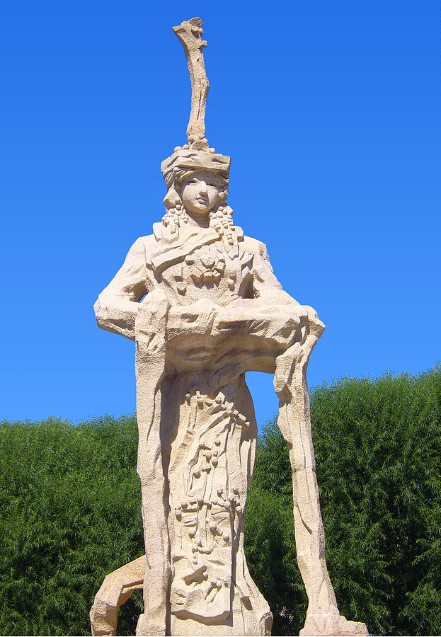 Yuan Mixed Media - Yuan dynasty sculpture by Steve Clarke Yuan Mixed Media - Yuan dynasty sculpture by Steve Clarke