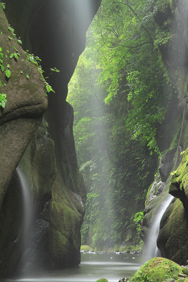 Yufuriver Canyon Photograph by Uzusio - Fine Art America