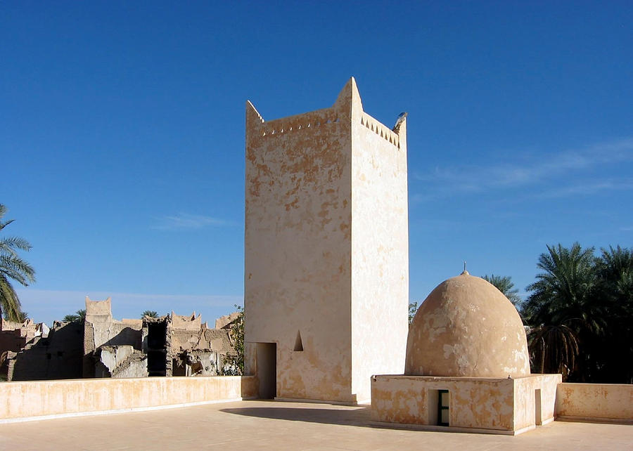 Yunès Mosque Ghadamès Libya Photograph By Joe And Clair Carnegie