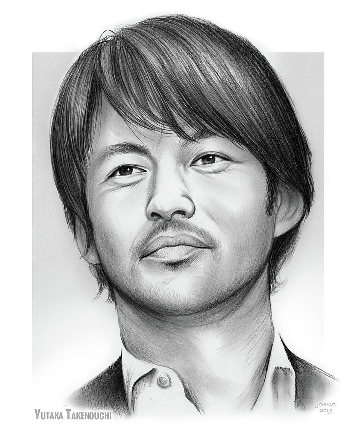 Yutaka Takenouchi Drawing by Greg Joens