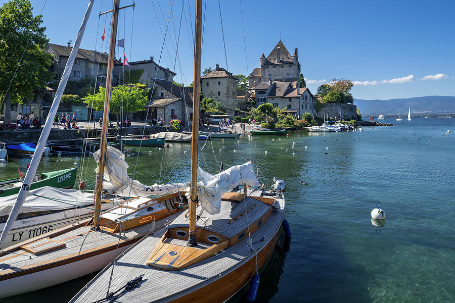 Yvoire, Lac Leman Photograph by Arterra Picture Library