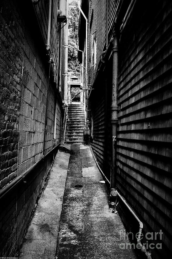 Z Alley Photograph by Mitch Shindelbower