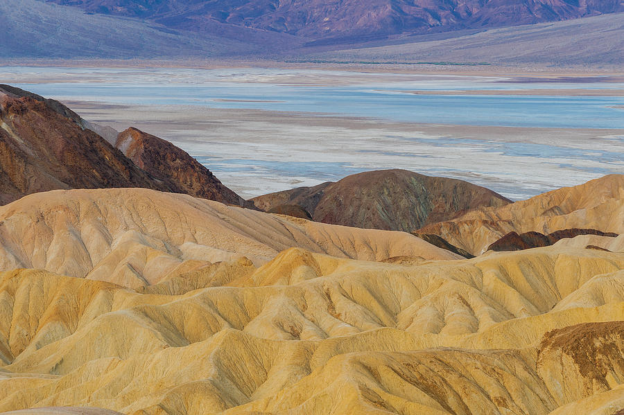Zabriskie Point Death Valley Photograph by Jeff Foott