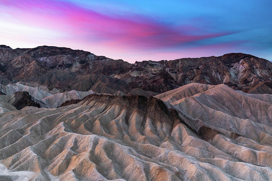 Zabriskie Sunrise Photograph by Chuck Jason