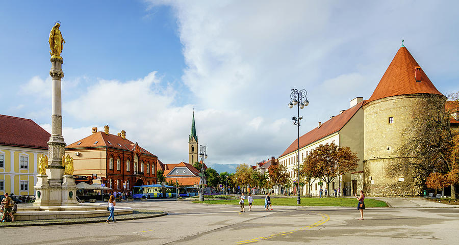 Zagreb City Center Photograph