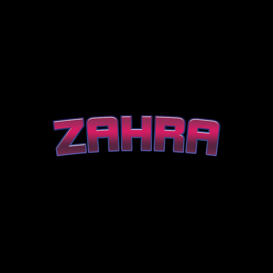 Zahra #Zahra Digital Art by TintoDesigns - Fine Art America