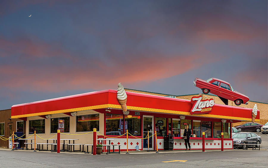 Zane Burger Restaurant Photograph by Darryl Brooks