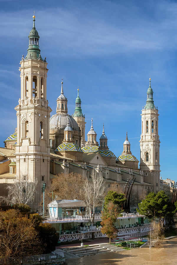 Zaragoza Spain Cathedral Photograph by Joan Carroll