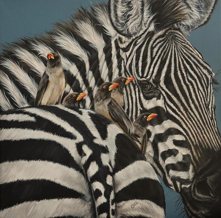 Zebra by Katie McConnachie Zebra by Katie McConnachie