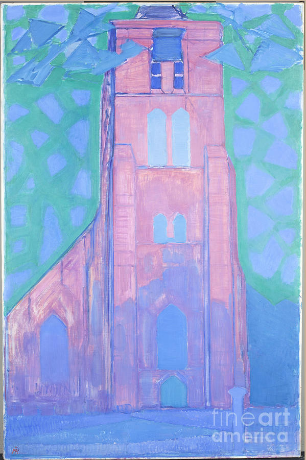 Zeeland Church Tower 1911 Drawing by Heritage Images