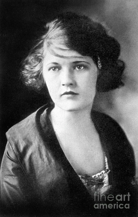 Zelda Fitzgerald, 1919, Photo Photograph by Unknown