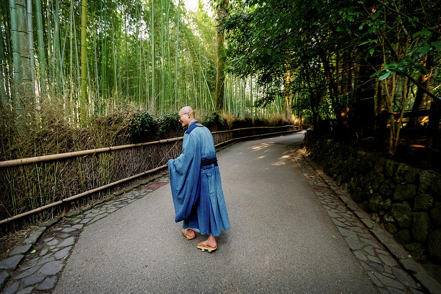 Zen Monk Photograph by Yancho Sabev Art