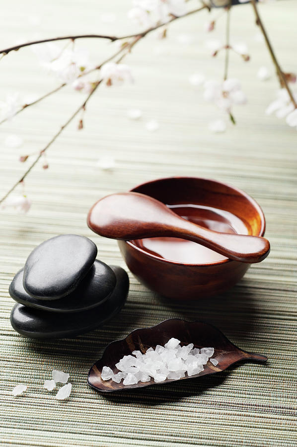 Zen Spa Healing Items For Rejuvenation Photograph by Nightanddayimages