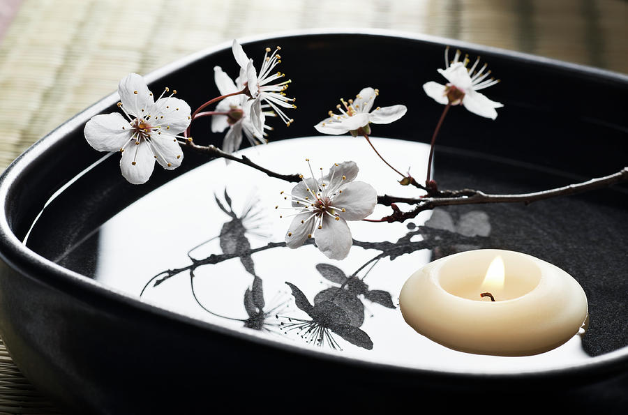 Zen Spa Still Life Photograph by Nightanddayimages