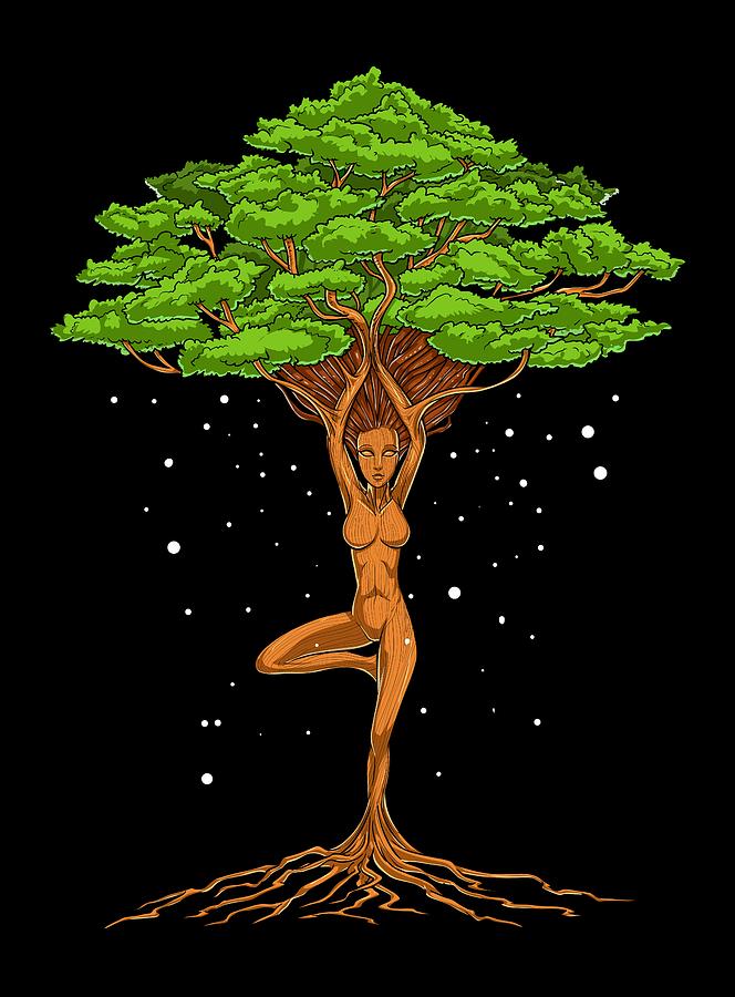 Tree of Life Tote Bag Meditation Zen Yoga Bag Spiritual 