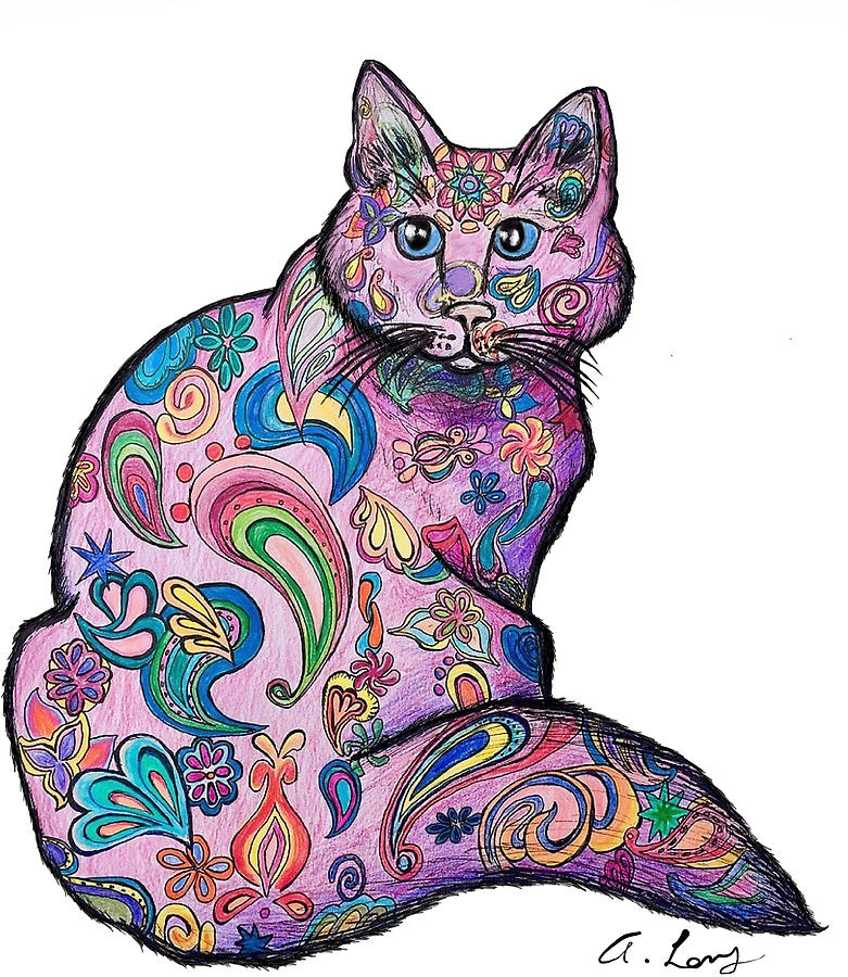Cat Zentangle Google Zoeken Zentangle Art Zentangle Drawings Cat | My ...