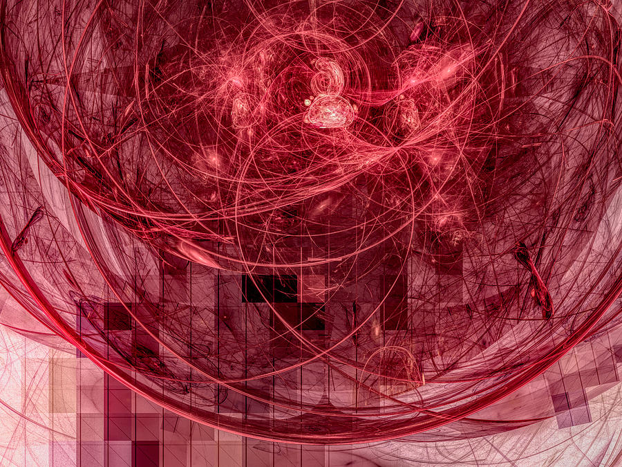 Abstract Digital Art - Zephyr and Hyakinthos by Jeff Iverson