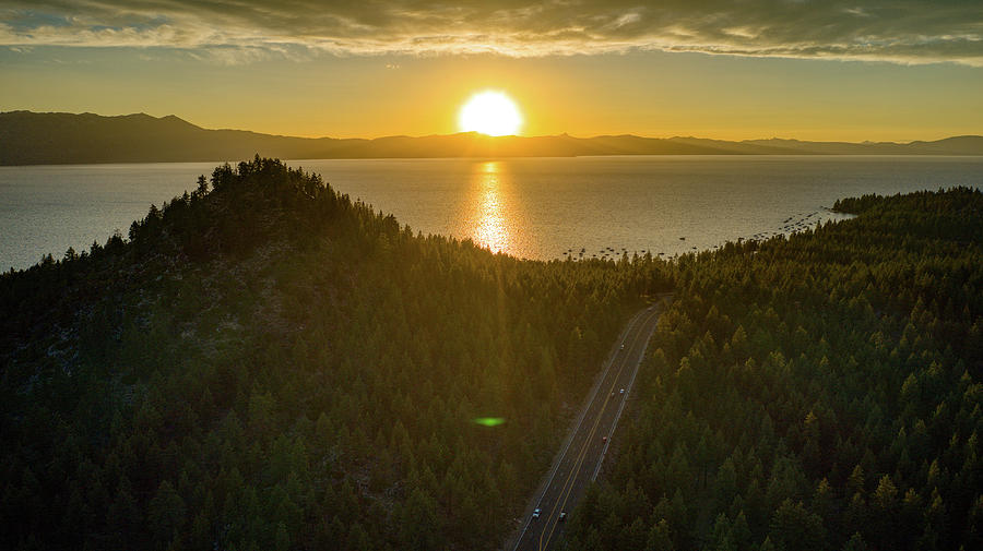 Zephyr Cove Lake Tahoe Sunset Photograph by Anthony Giammarino