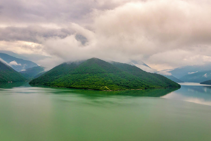 Zhinvali Reservoir by Fabrizio Troiani Zhinvali Reservoir by Fabrizio Troiani