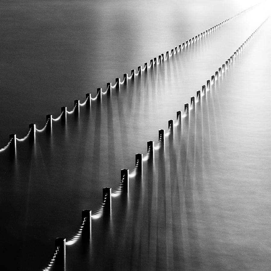 Black And White Photograph - Ziel by David Krischke