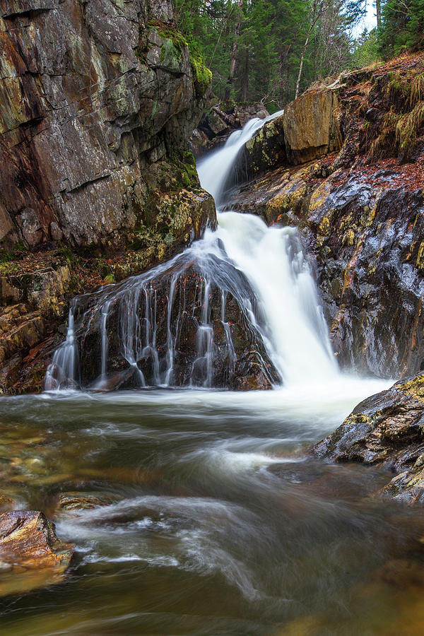 Zig Zag Falls Photograph by White Mountain Images