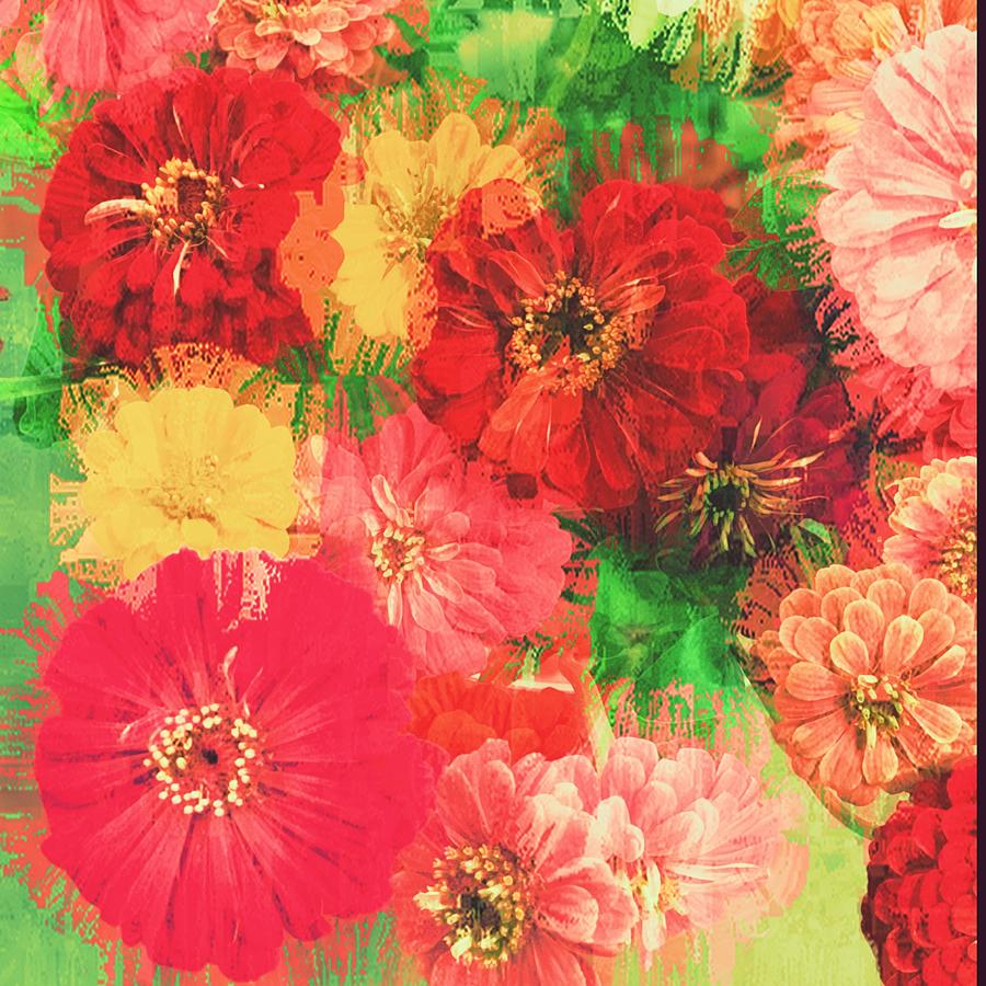 Zinnias Photograph by Krystal K-Hawley | Pixels