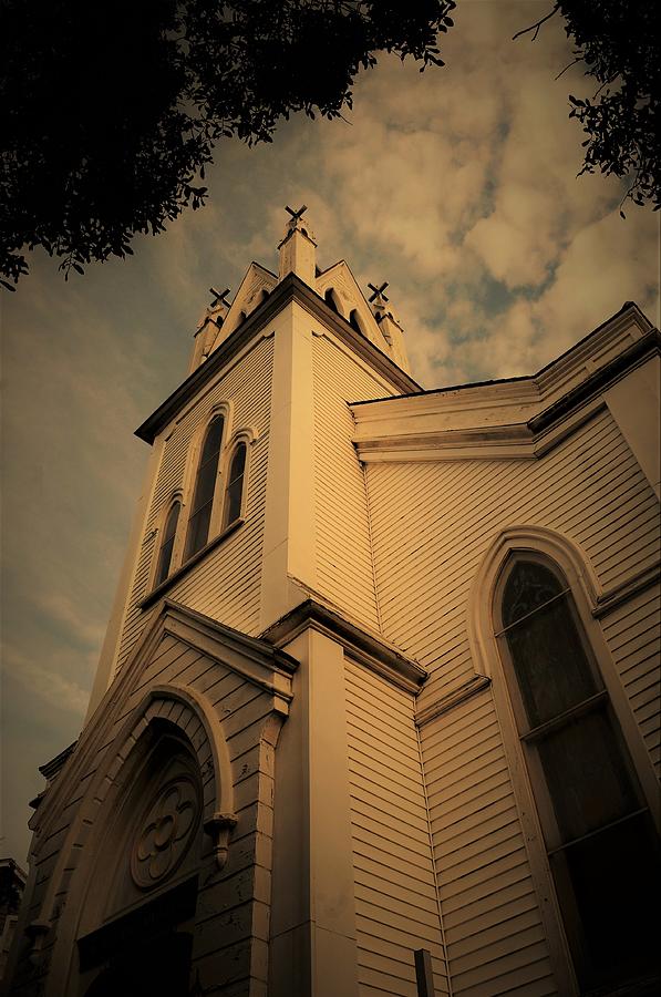 Zion Lutheran Church Founded 1847 In New Orleans Photograph by Michael Hoard
