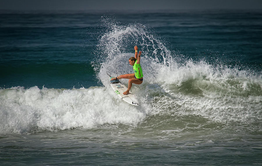 Zoe McDougall Surfer Photograph by Waterdancer