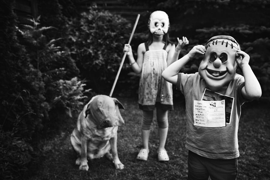 Zombies Hunting Photograph by Monika Strzelecka Zombies Hunting Photograph by Monika Strzelecka