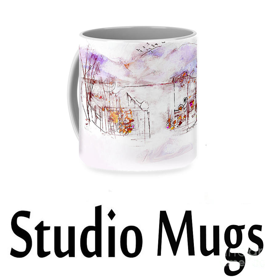 Coffee Digital Art - Zsanan Studio Mugs by Zsanan Studio