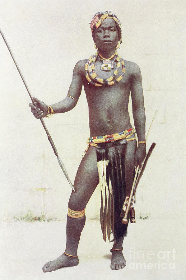 Zulu Warrior Photograph by Photostock-israel/science Photo Library Zulu Warrior Photograph by Photostock-israel/science Photo Library