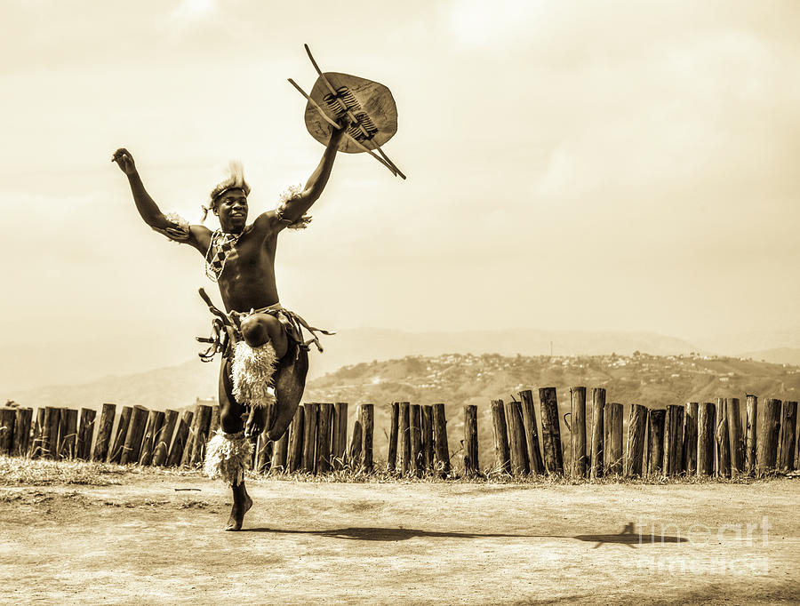 Zulu Warrior Photograph by Wildacad