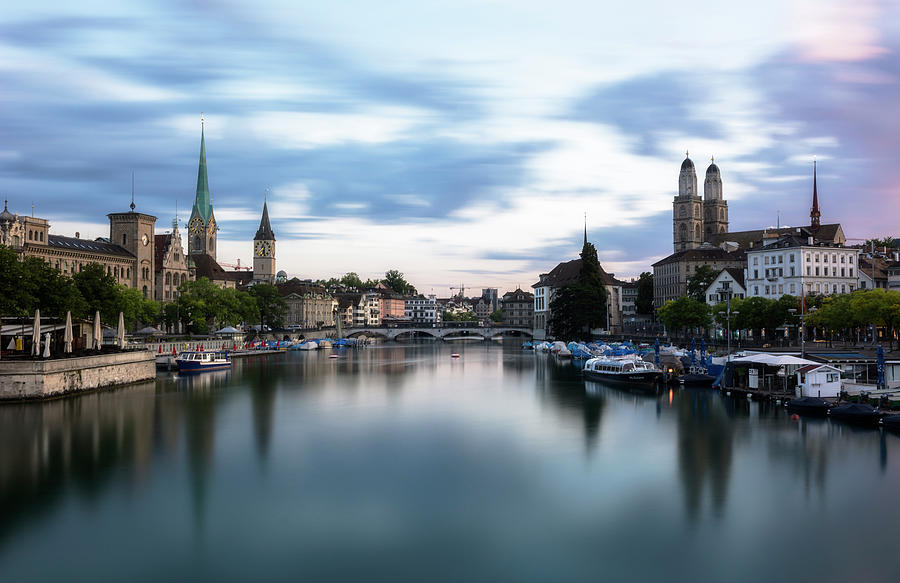  Zurich City  Switzerland Photograph by Ariel Fields