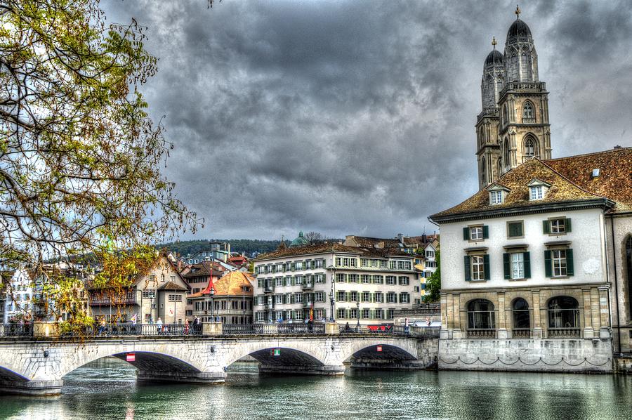 Zurich Switzerland Photograph by Bill Hamilton