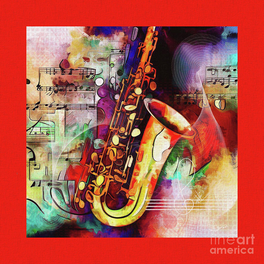 ... and All That Jazz Digital Art by Vicki Pelham