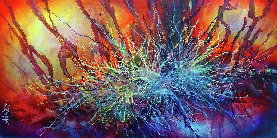  Combining Elements Painting by Michael Lang