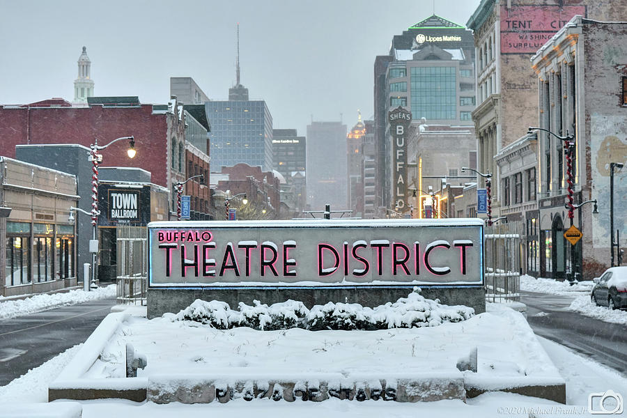 0004 Buffalo Theatre District Photograph by Michael Frank Jr