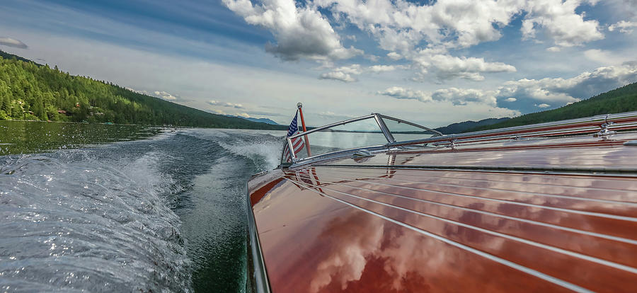 Big Sky Boating Photograph by Steven Lapkin