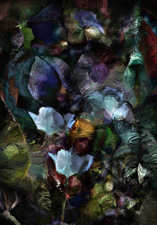 0221 Floral1 Digital Art by David Lane