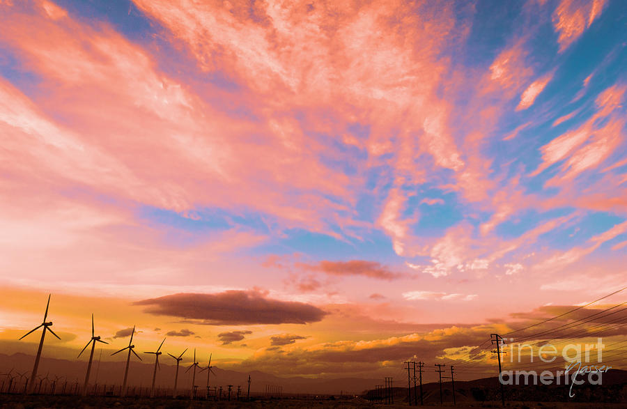 0278 Southern California Desert Sunsets Photograph by Amyn Nasser
