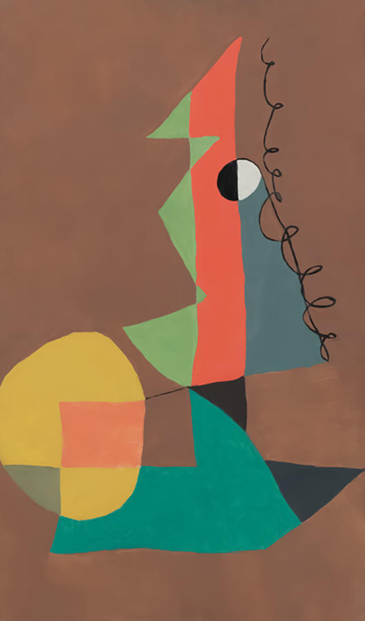Abstract Painting - 04 Percent by Arthur Dove