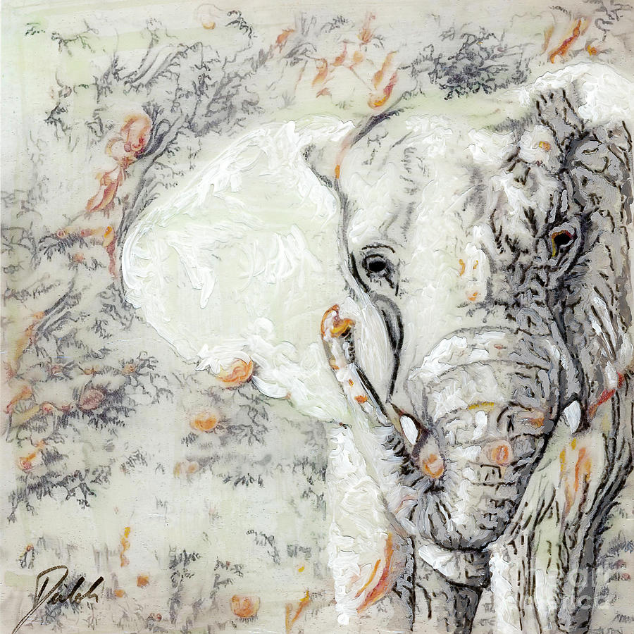 07 of 30 Elephant Painting by Denise Deiloh