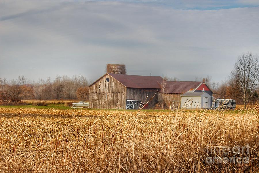 0758 - North Center Road Grey by Sheryl L Sutter 0758 - North Center Road Grey by Sheryl L Sutter