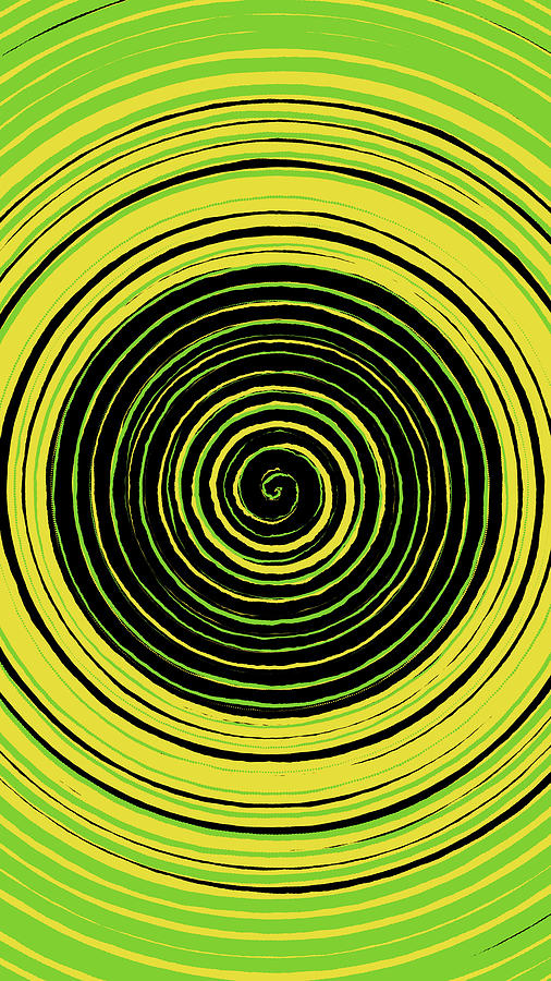 Abstract Painting - 19032 - RADICAL SPIRAL - v by Revad Codedimages