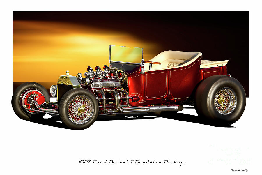 1927 Ford Show Me Roadster Pickup Photograph by Dave Koontz
